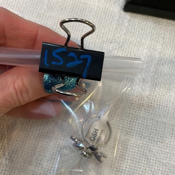 💐5/25 purple enamel sunflower bold large statement ring stretch band rhinestone - Picture 7 of 7